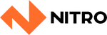 NITRO games logo with orange N on left.